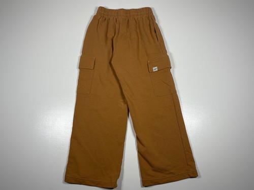 Nike Cargo Sweatpants Boys Small Brown Dri Fit Athletic Casual Utility Pockets