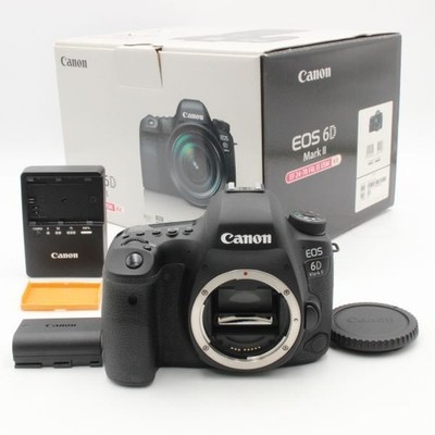 Canon EOS 6D Mark II Digital SLR Camera Body with Original Box (Product Code: 87