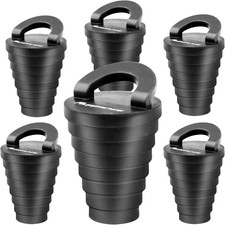 1.25" Kayak Scupper Plugs for Boats, Livewell Boat Drain Plug Kit, Kayak Plugs f