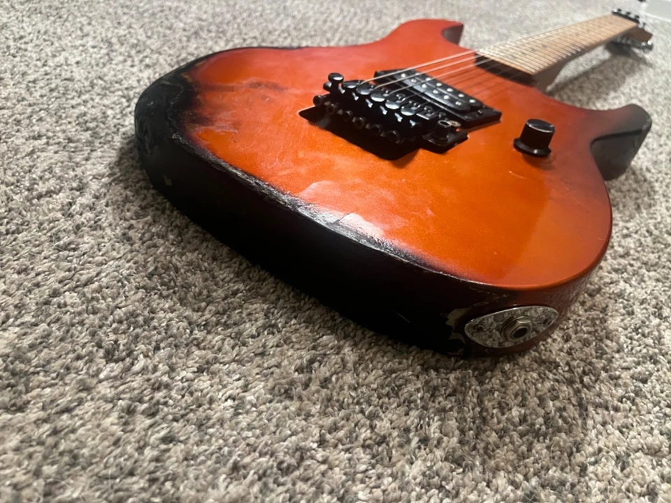 2011 B.C. Rich Gunslinger "Burnt" оранжевый ретро BC Rich - Изображение 4 из 4