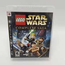 LEGO Star Wars: The Complete Saga PS3 PlayStation 3 Complete CIB Black Label