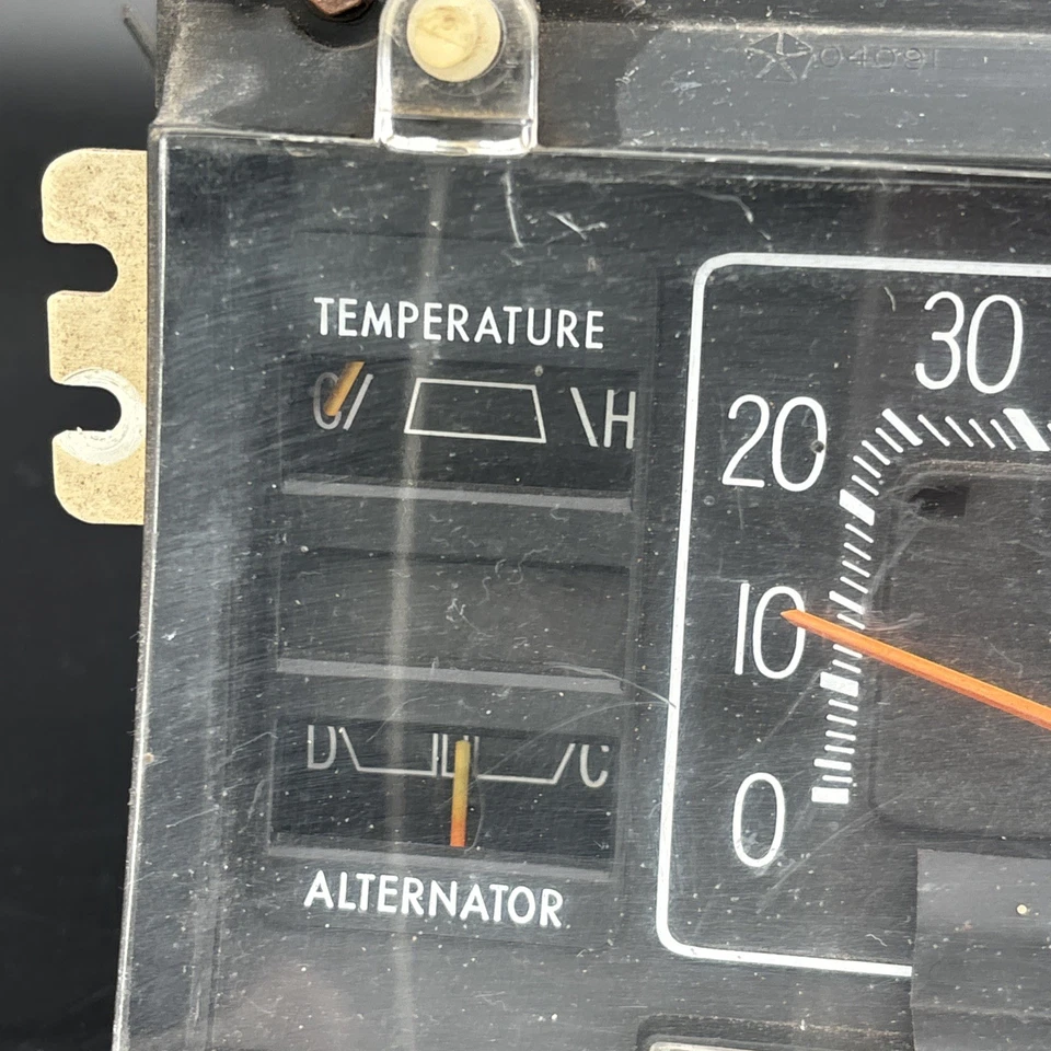 1976-80 Dodge Aspen Plymouth Volare приборной панели датчик кластер спидометр температуры топлива OEM - Изображение 4 из 4