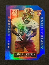 Jawan Jamison 2013 Panini Elite Football Rookie Aspirations Blue Die-Cut /53