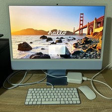 Apple iMac M4 blau 2024
