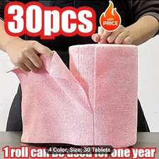 1 roll of 30 reusable cleaning wipes, For kitchen,car cleaning cloth.