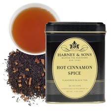 Harney  Sons Hot Cinnamon Spice, Loose Leaf Black tea, 4 4 Ounce Pack of 1 