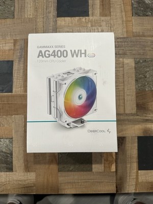 DeepCool AG400 WH ARGB 120mm CPU Fan with Heatsink