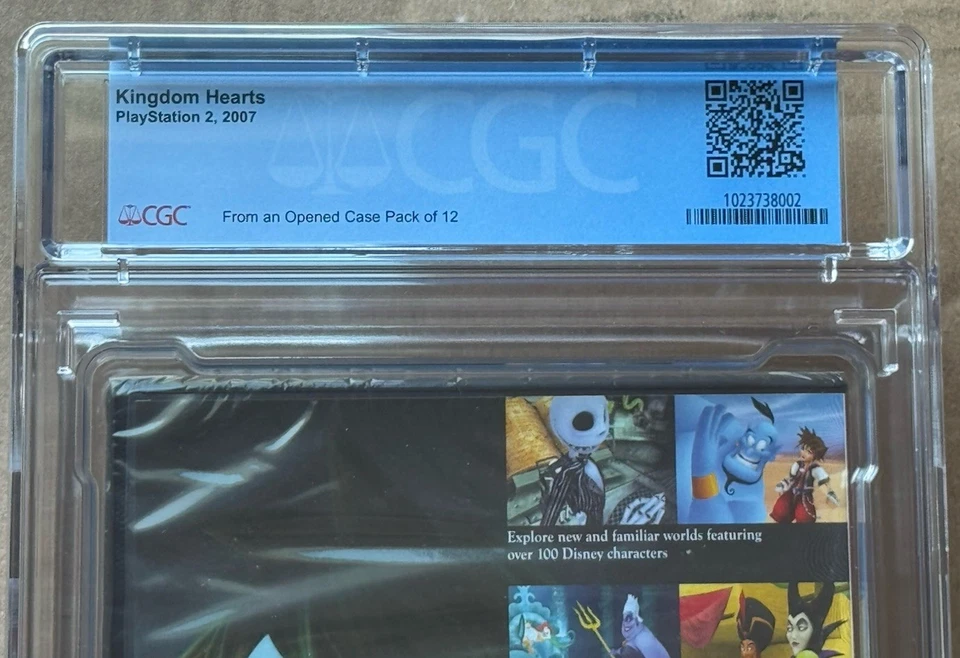 CGC 10.0 A+ Kingdom Hearts GREATEST HITS PlayStation 2 PS2 2007 Graded Game KH1 - Image 4 of 4