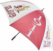 Kappa Alpha Psi Jumbo Umbrella Red/White - 60" 