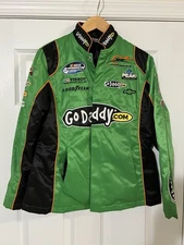 Chase Authentics NASCAR Go Daddy Danica Patrick #7 Women's Racing Jacket Size S