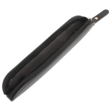 PU Pen Bag Black Pen Sleeve Portable Pen Holder Multi Function Case