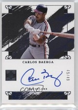 2024 Panini Impeccable Indelible Ink 45/49 Carlos Baerga #II-CB Auto 1m63