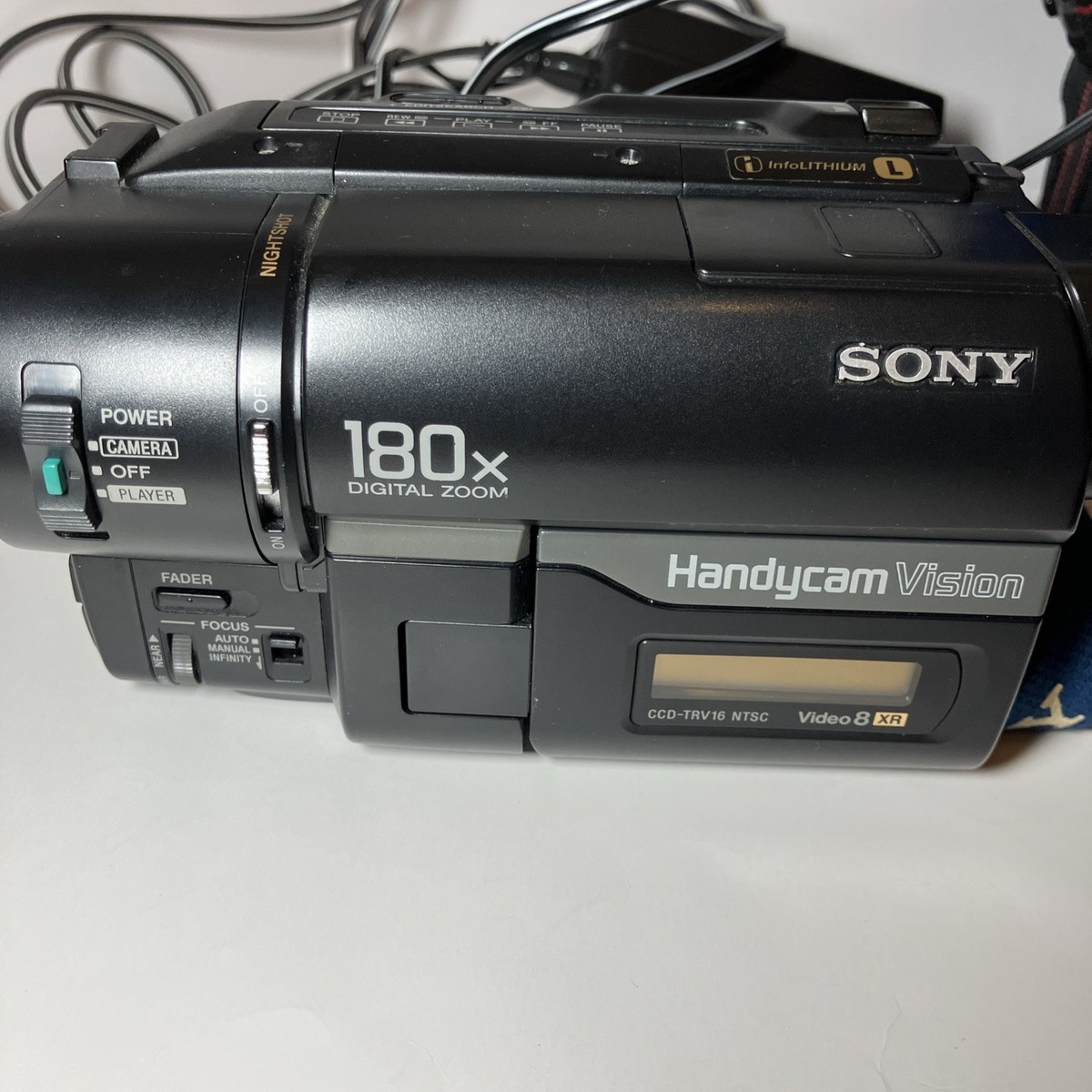Sony handycam vision camcorder CCD-TRV16 Tested And Works