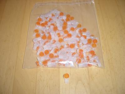 Corning Scotchlok UY2 1000 Stü.Kabelverbinder Fettfüllung Orange