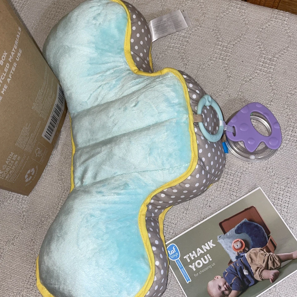 Almohada de desarrollo Taf Toys Baby Tummy Time 2-6 meses bebés bebés bebés Foto 3 de 4