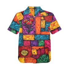 Hawaiian Shirt Colorful summer beachwear