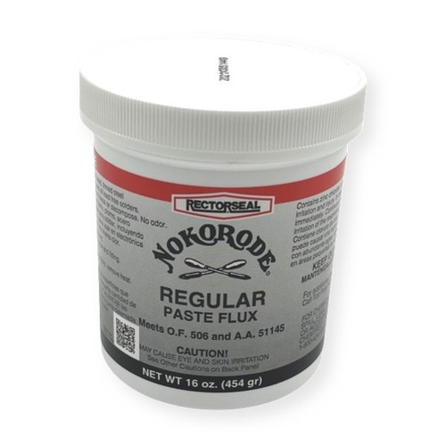 Wal-Rich 1008004 Solder Paste Flux 1 LB Plumbing HVAC Reliable Joints