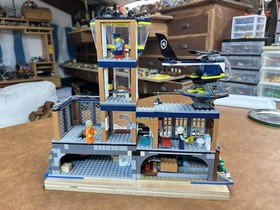 LEGO CITY Prison Island 60130  Set with Prison, Helicopter, Minifigures