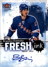 2008-09 Ultra Fresh Ink #FIBD Brandon Dubinsky Auto - HKY