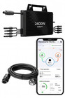 Micro-Wechselrichter 2400W SOSSEN | 4x MPPT | WLAN | Balkonkraftwerk WR | PV
