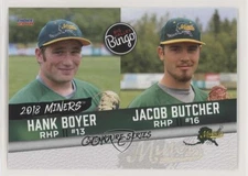 2018 Choice Mat-Su Miners Hank Boyer Jacob Butcher #28