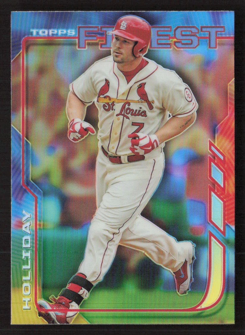 2014 Finest Matt Holliday Refractor #86