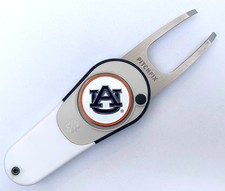 Auburn Tigers Pitchfix Icon Switchblade Golf Ball Marker Divot Tool