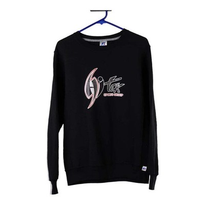 HiTek Russell sportliches Sweatshirt - Small schwarz Baumwolle