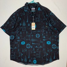 RSVLTS Star Wars Quite Operational Kunuflex Men's 3XL Button-up Shirt NWT