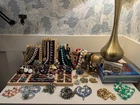 Vintage Costume Jewelry Lot 65+ Pieces — resale, wholesale, wearable 02