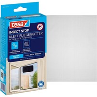 tesa Insect Stop Fliegengitter Fenster 110 X 130 Cm Anthrazit Klett MüCkennetz