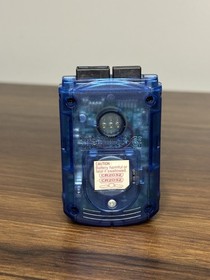 Sega Dreamcast VMU - (Visual Memory Unit) - Transparent Blue - Untested M1