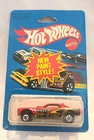 Vintage SEALED 1981 Mattel Hot Wheels Blackwall Top Eliminator #7630 red