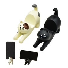 2-Pack Cute Cat Smartphone Holder Stand for Desk