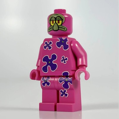 Custom Printed LEGO Spongebob Kuddly Krab Squidward