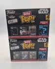 Lot 2 Funko Bitty Pop 4-Pack Star Wars + Mystery Fig. Leia & Vader Packs READ