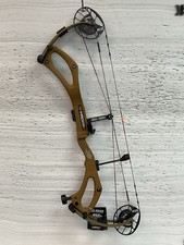 PSE Mach 34 EC2 RH 70# In Clay Brown With Olive Green Limbs