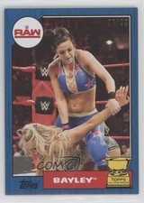 2017 Topps Heritage WWE Blue 98/99 Bayley #12 a4e