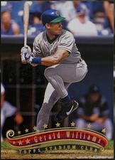 1997 Stadium Club #284 Gerald Williams Baseball NM