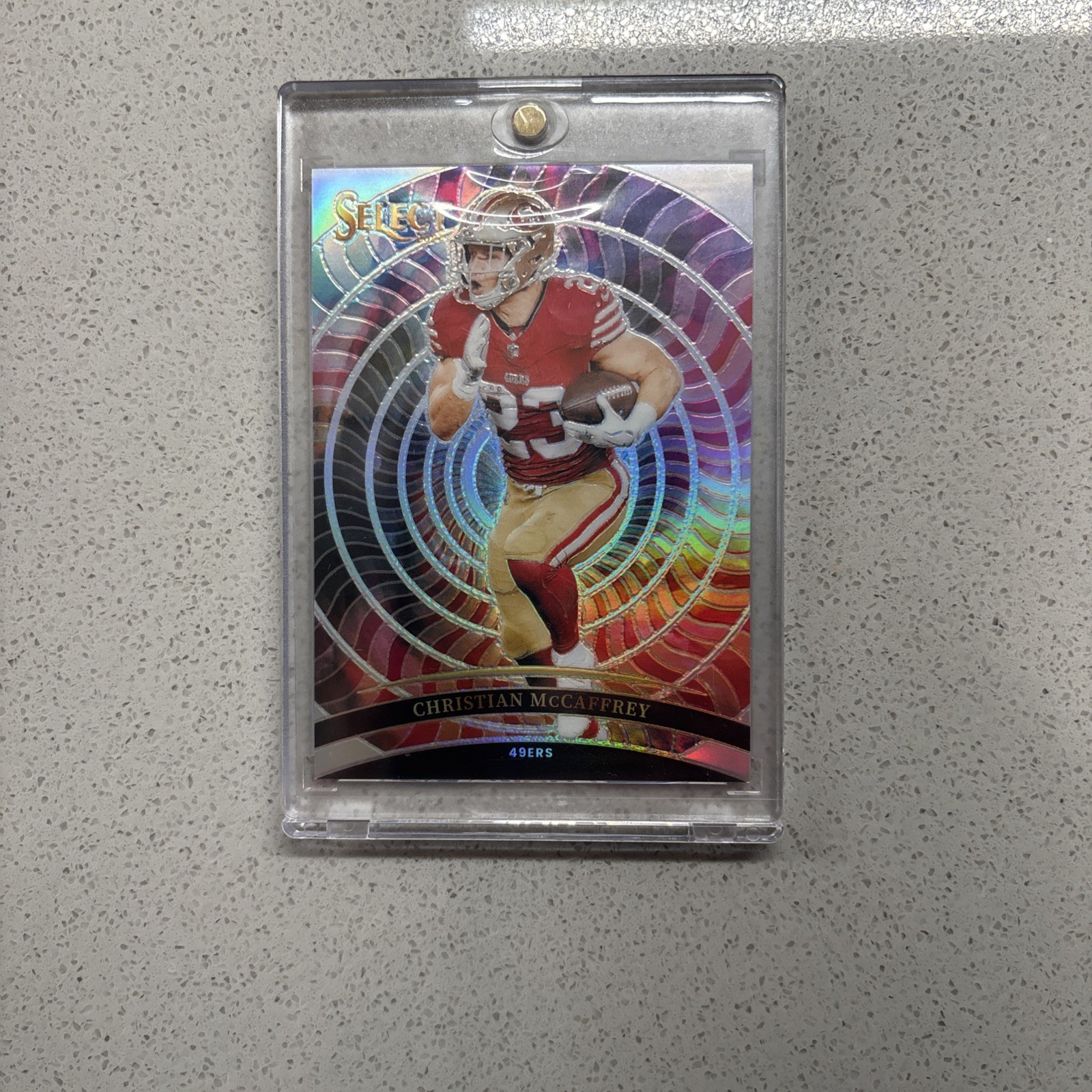 2024 Panini Select Christian McCaffrey "COLOR WHEEL" CASE HIT SSP #13 49ers