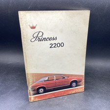PRINCESS 220 HL & HSL LEYLAND Handbook Manual 1977 Vintage Schematics