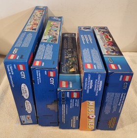 LEGO City (x12) 60347 60257 60007 60020 60128 60181 60179 60121 New Sealed