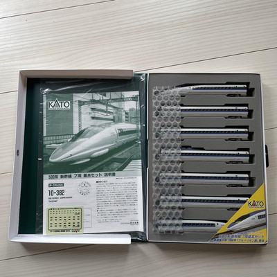 Kato Railway Model 10-382 500 Series Shinkansen Nozomi 7-Car Set
