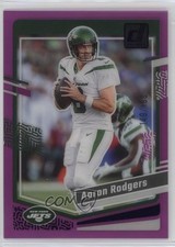 2023 Panini Clearly Donruss Purple 149/199 Aaron Rodgers #38 16wc