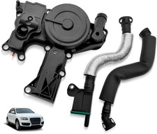 06H103495AB PCV Valve Engine Crankcase Vent Oil Separator Breather Hose 3-Piece