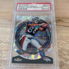 2010 Finest Atomic Rookie - Demaryius Thomas - Refr. #FAR16  PSA GEM MT 10 pop 2