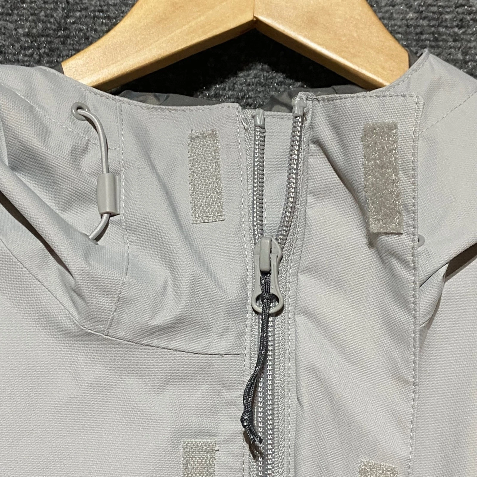 Columbia Mens Hikebound II Jacket L Grey Waterproof Omni-Tech Hooded WM2619-039 image 7