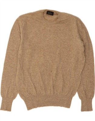 JOCKEY Damen Pullover Pulli Rundhals IT 54 3XL Beige Schurwolle DR54