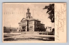Willimantic CT-Connecticut, Windham Courthouse, Vintage c1905 Postcard