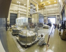 JAMES WEBB SPACE TELESCOPE MIRROR SEGMENTS NASA 2013 11X14 PHOTO